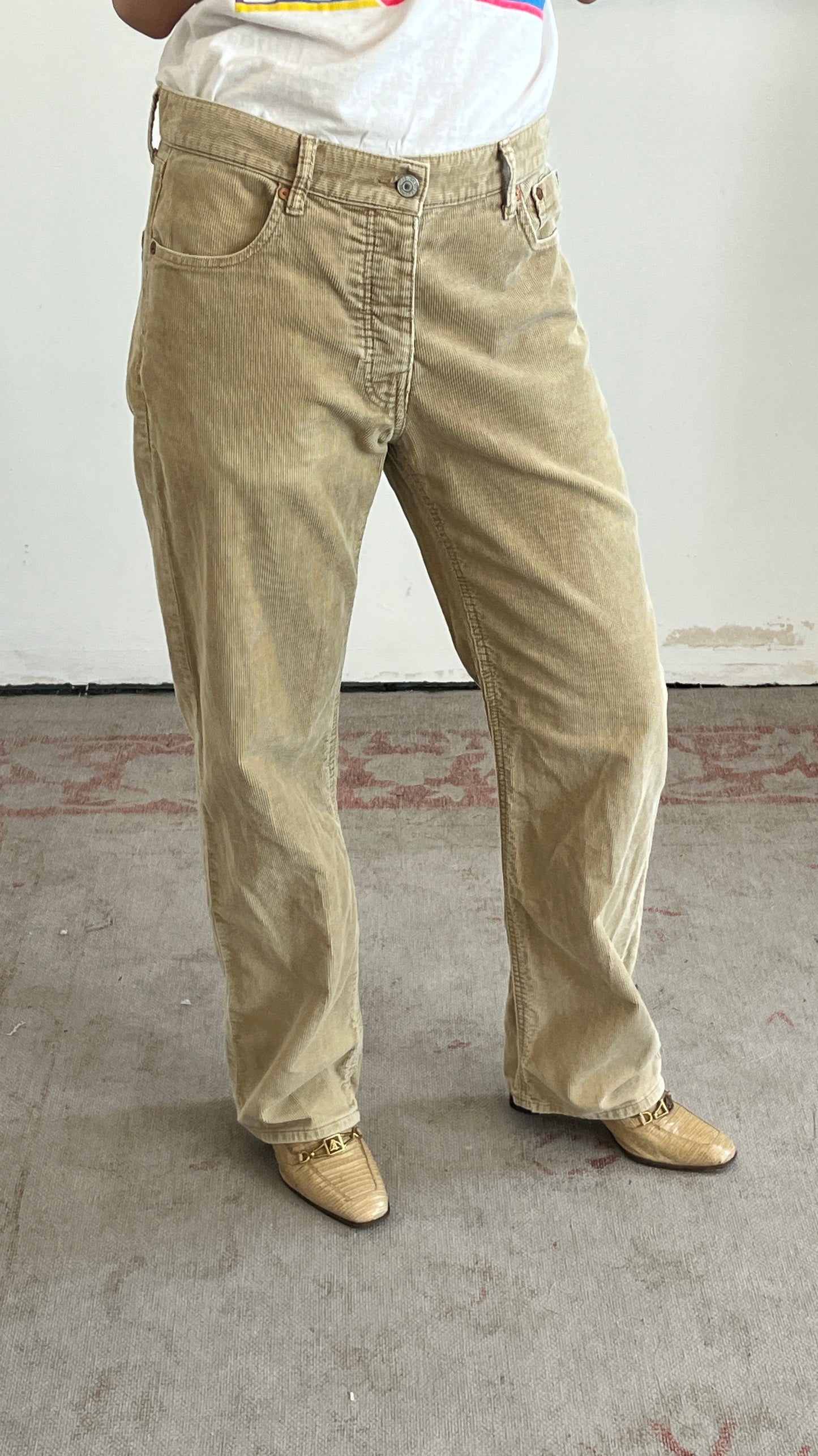 GAP Beige Corduroy Pants