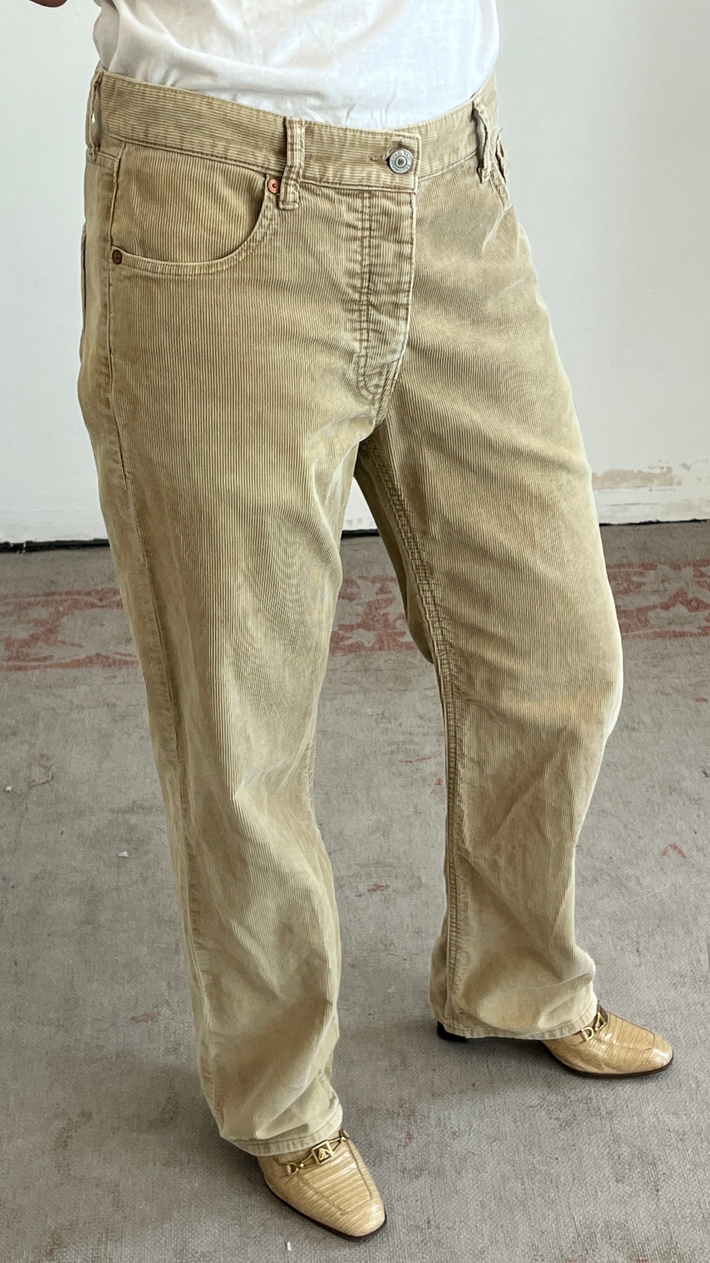 GAP Beige Corduroy Pants