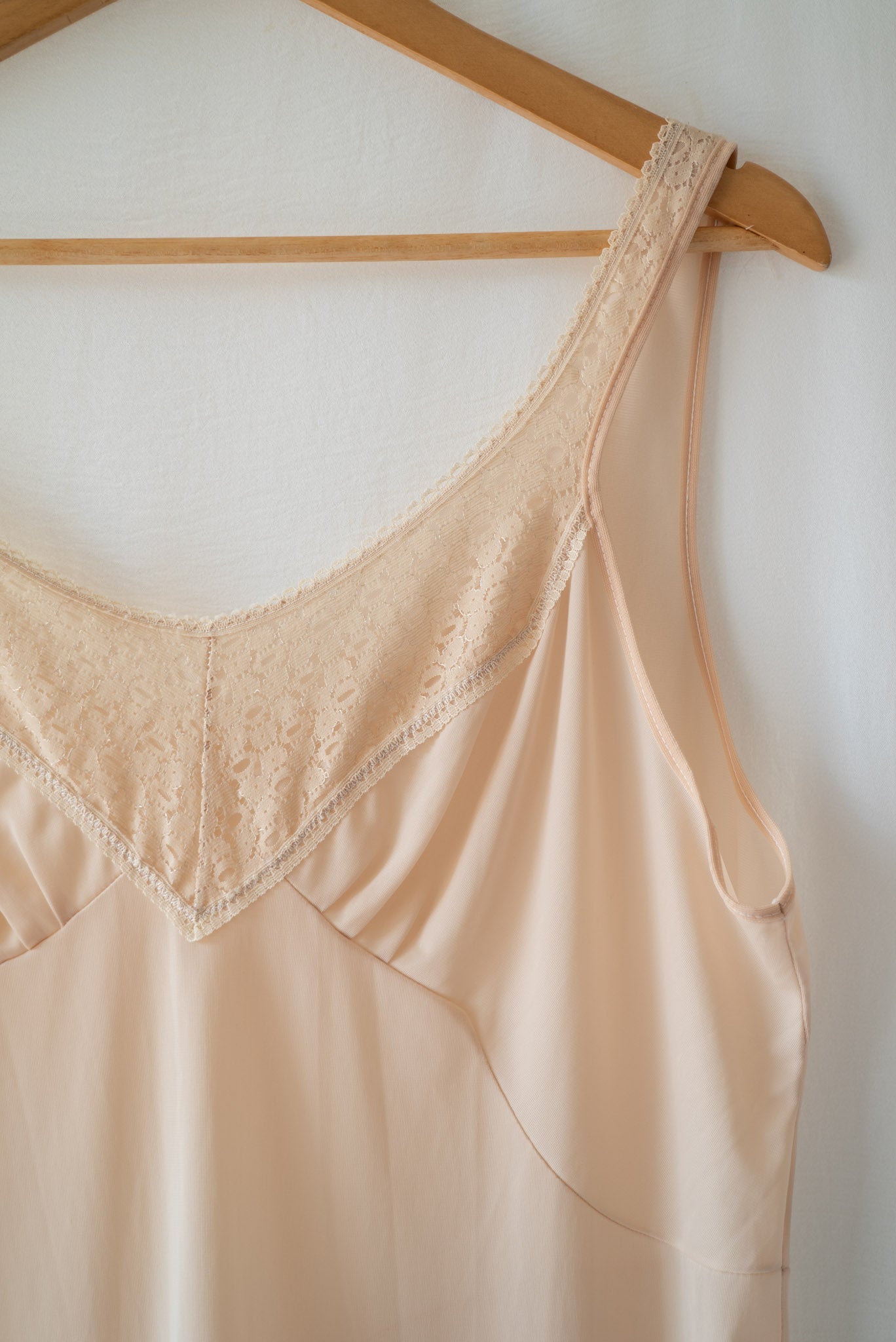 Nude slip dress
