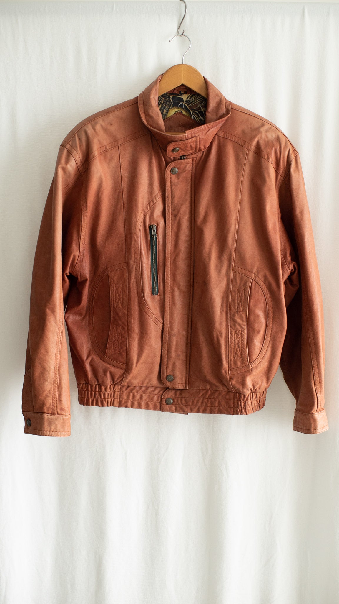 Light Brown Leather Coat