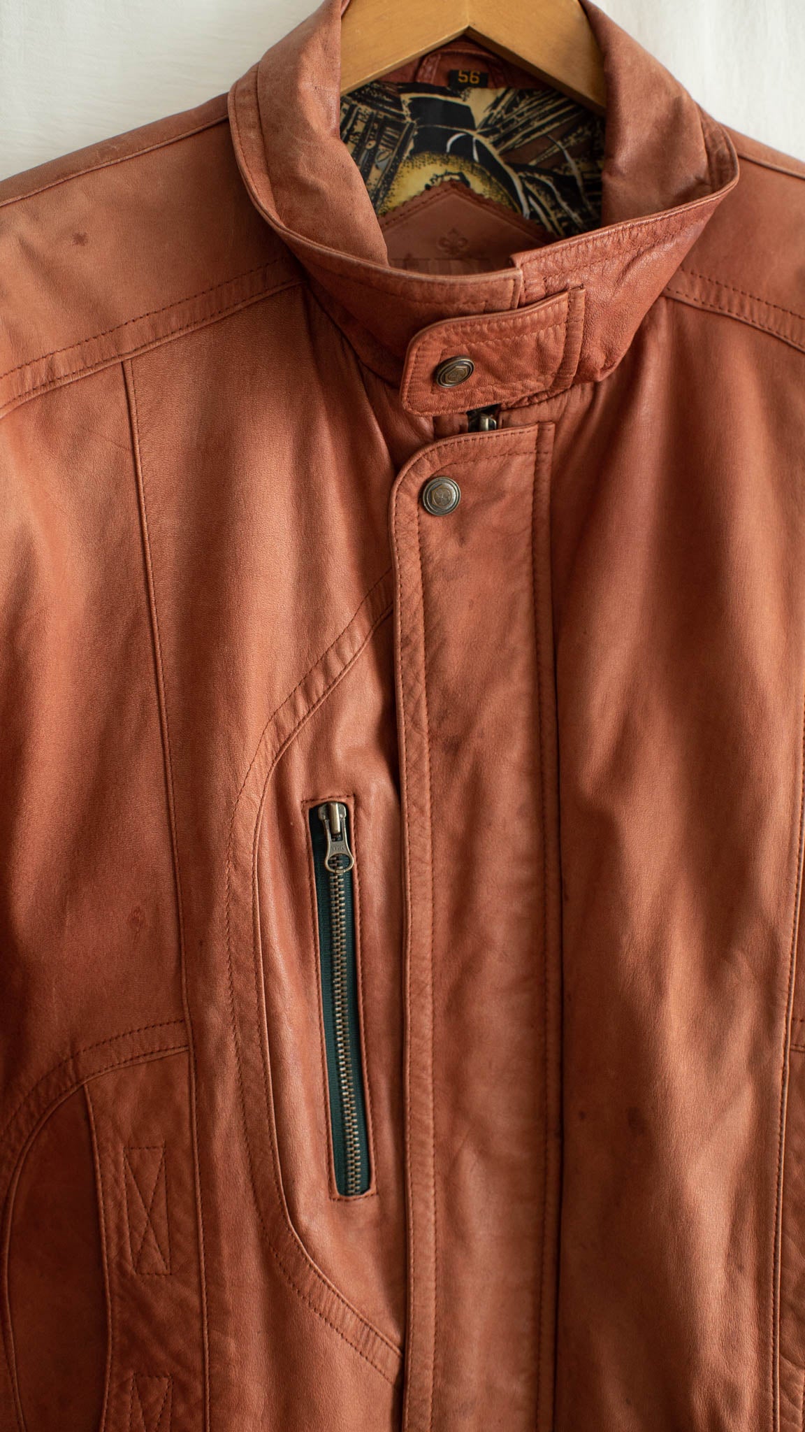 Light Brown Leather Coat