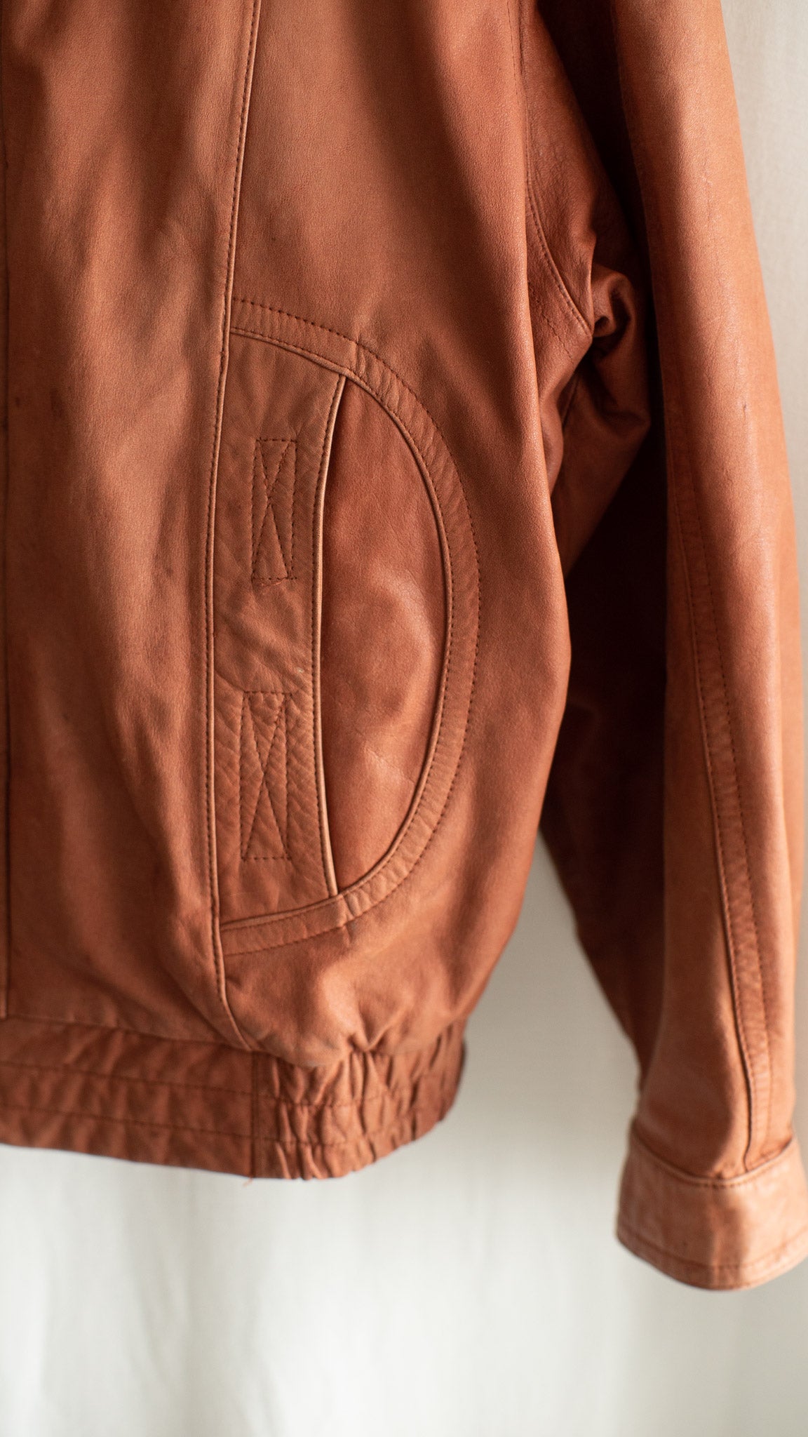 Light Brown Leather Coat