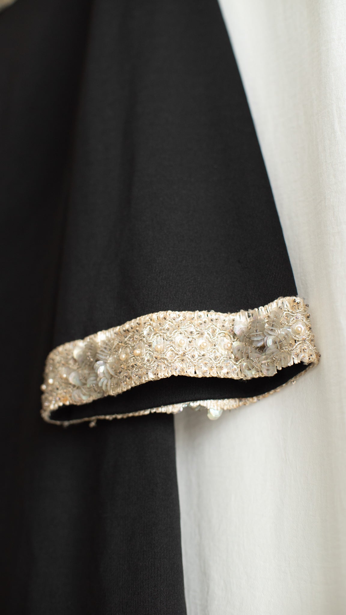Sequin Embroidered Midi Dress 60s