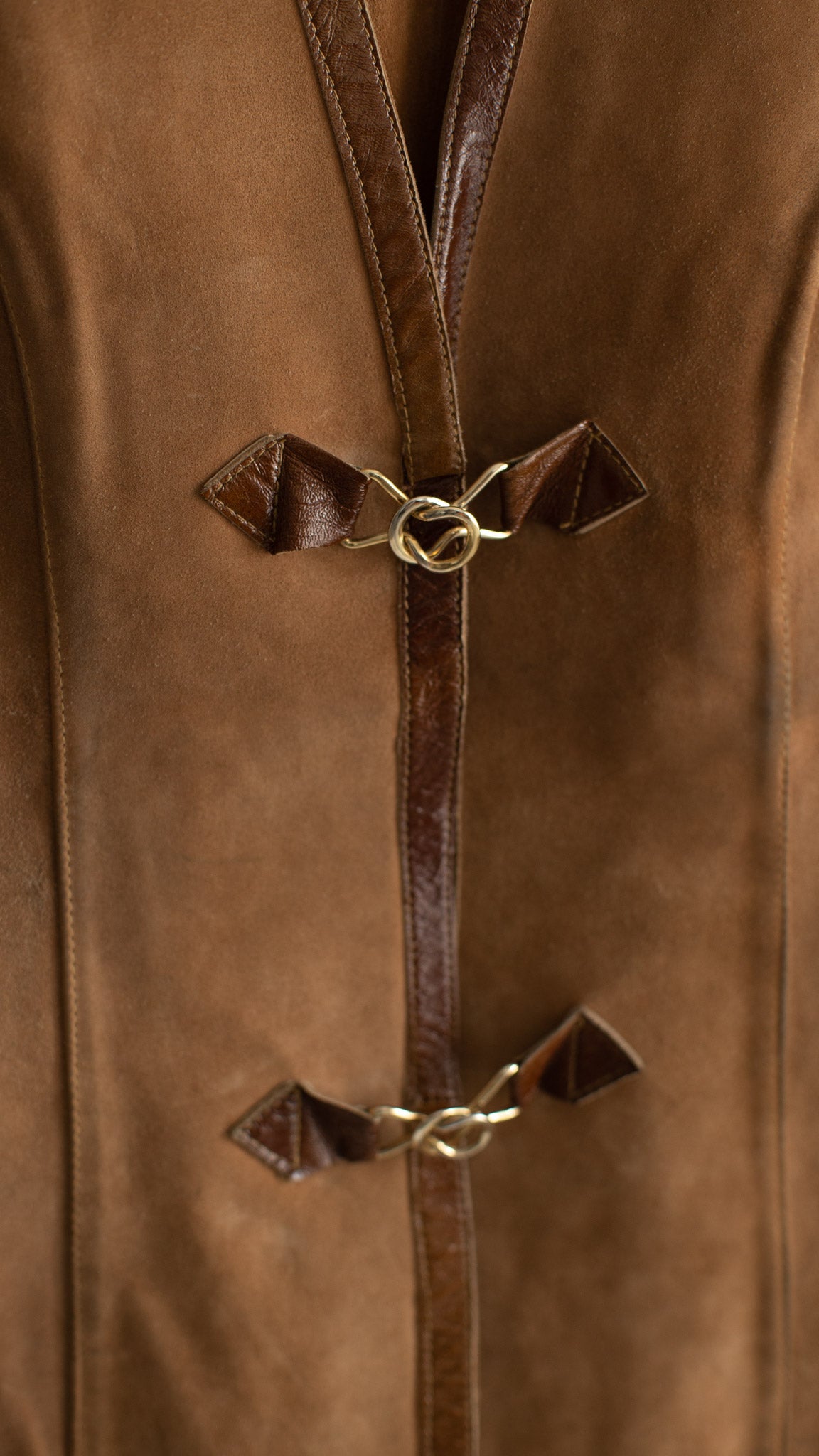 70s Suede Vest