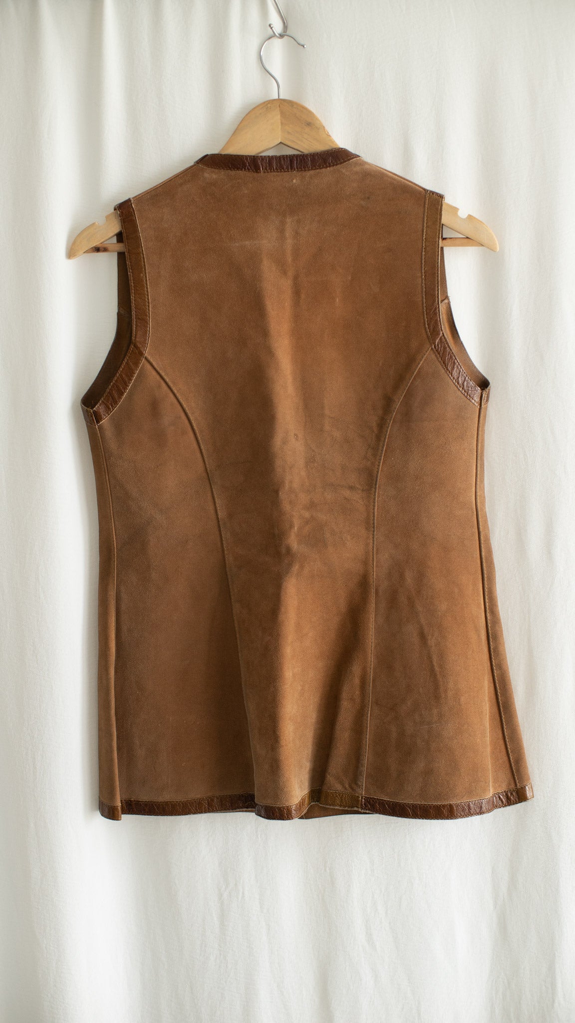 70s Suede Vest