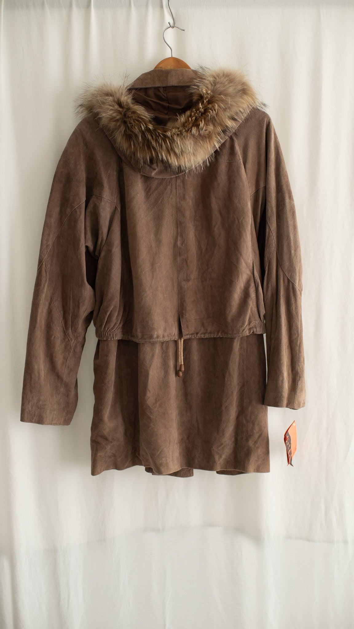 Deadstock Ribak Line Suede Coat