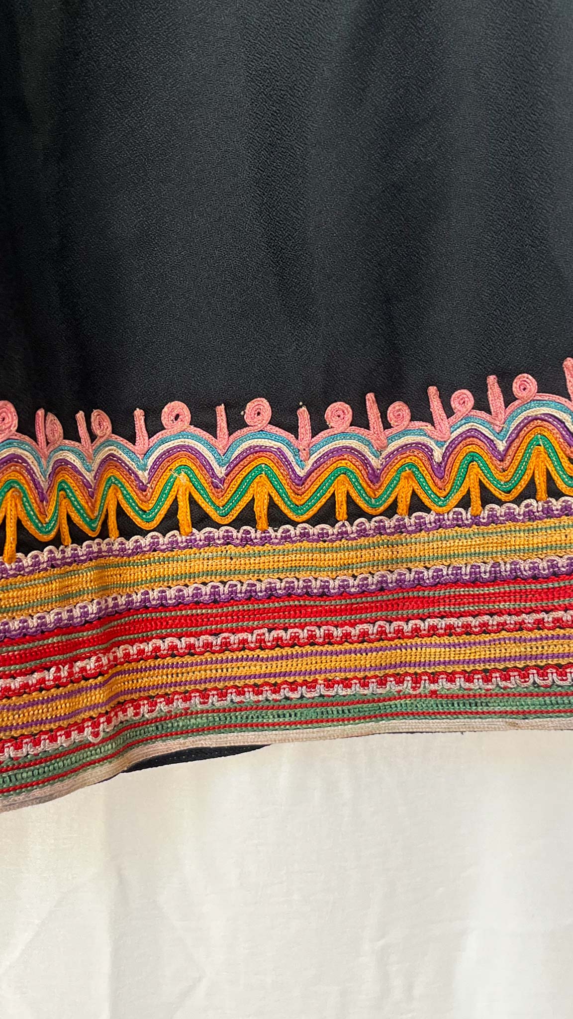 Oriental Embroidered Skirt