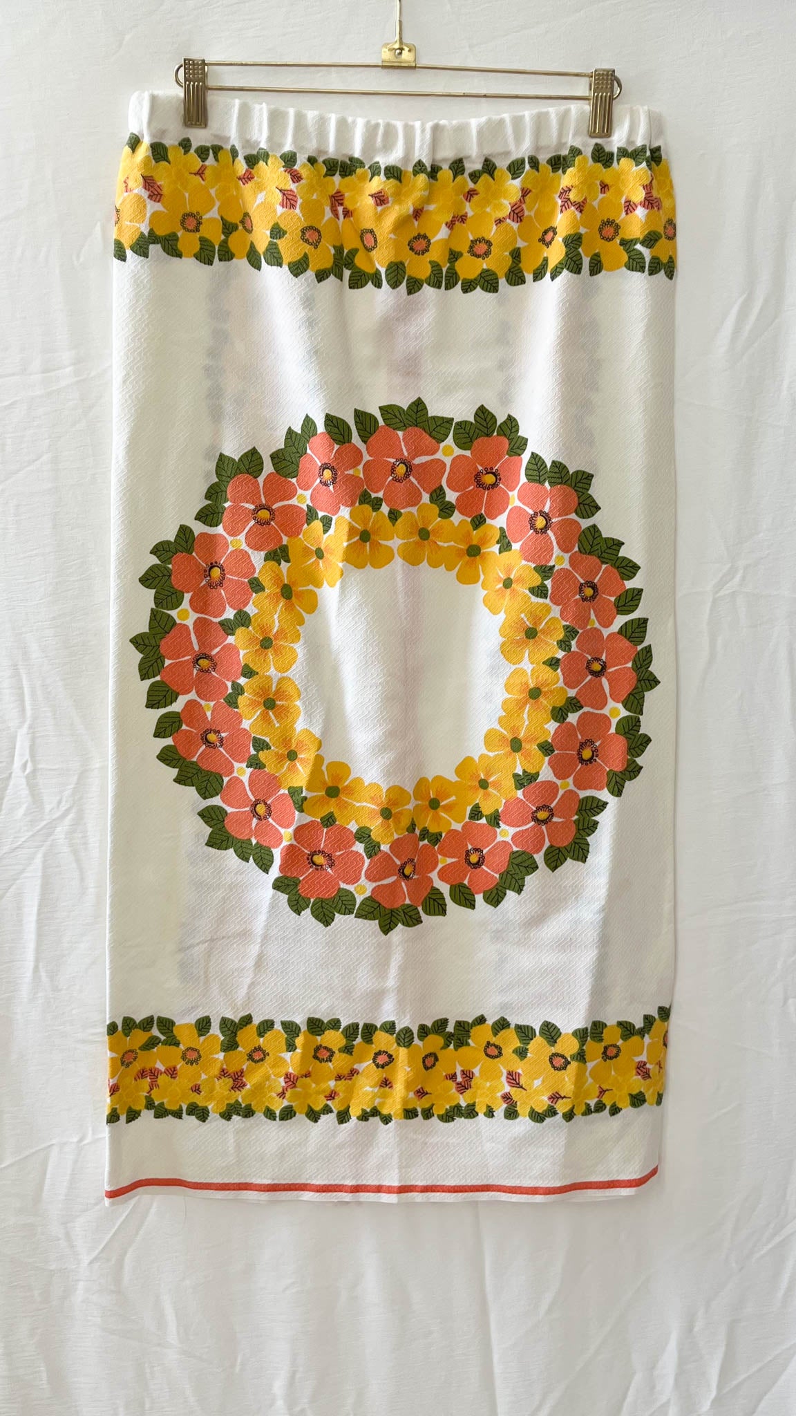 Upcycled Floral Skirt