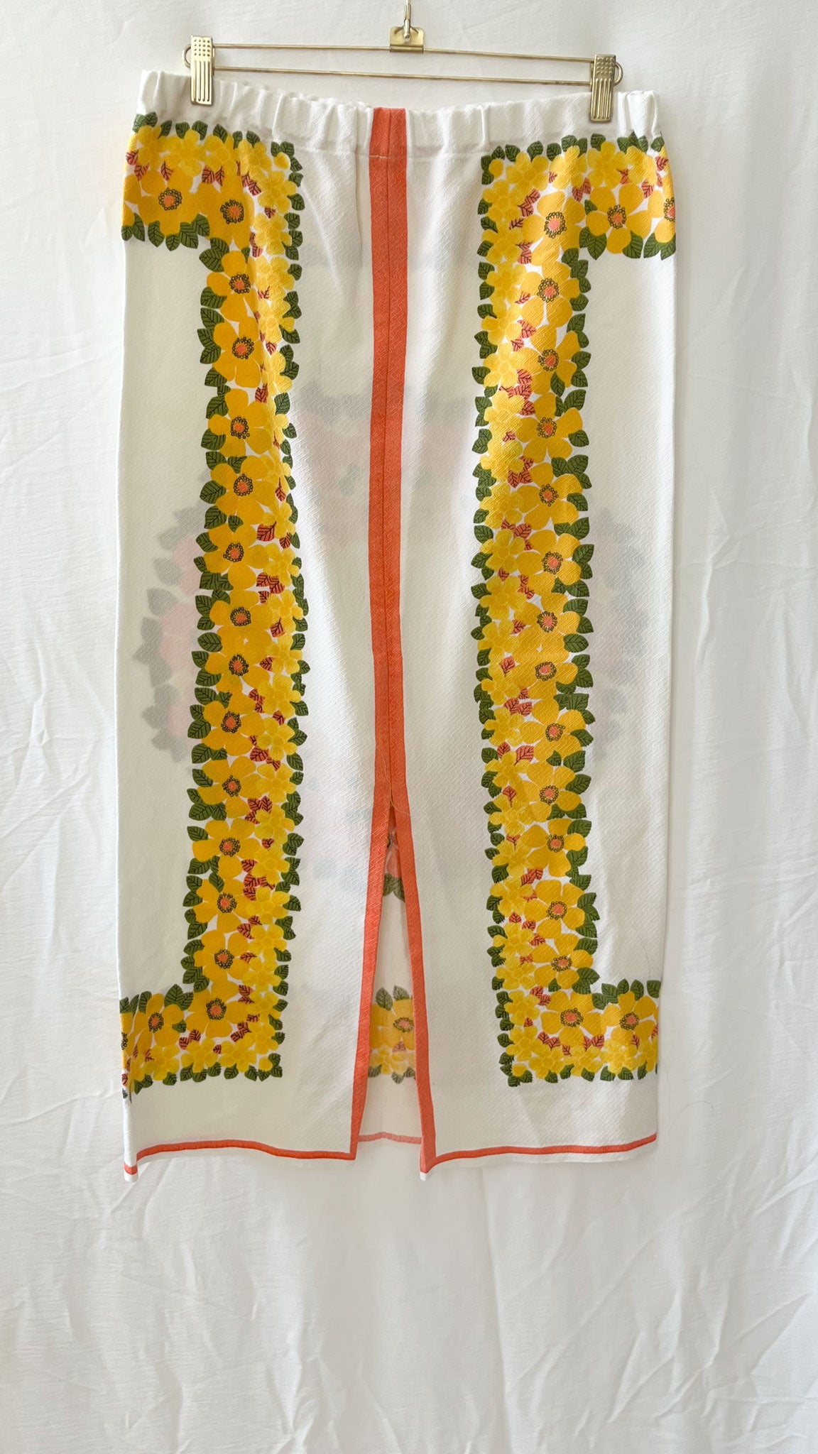Upcycled Floral Skirt