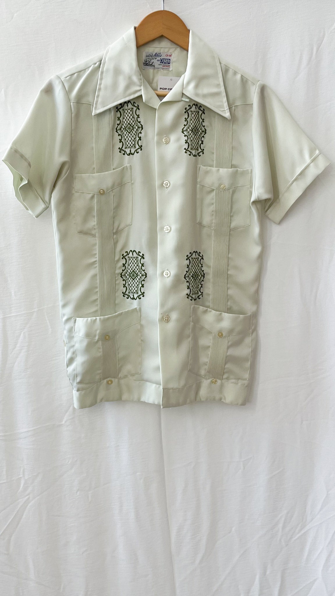 Traditional Mexican Embroidered Shirt