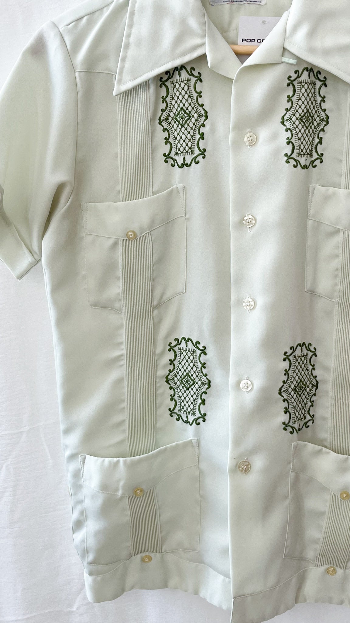 Traditional Mexican Embroidered Shirt