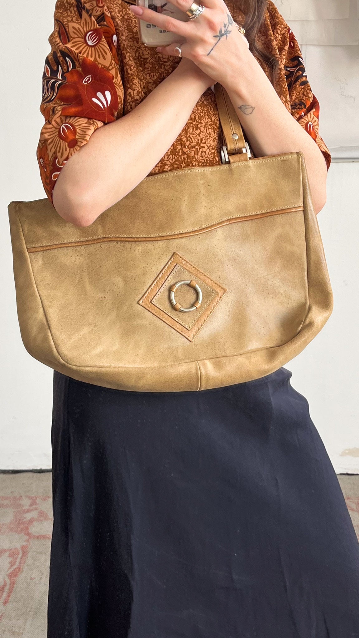 Suede Shoulder Bag – Iris Wallets