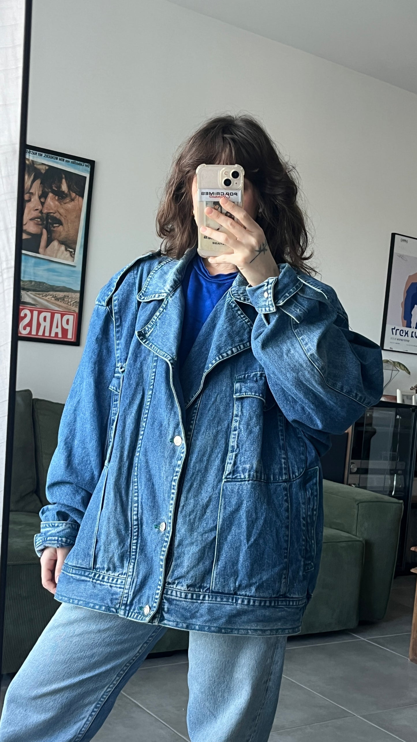 Denim Bomber Jacket
