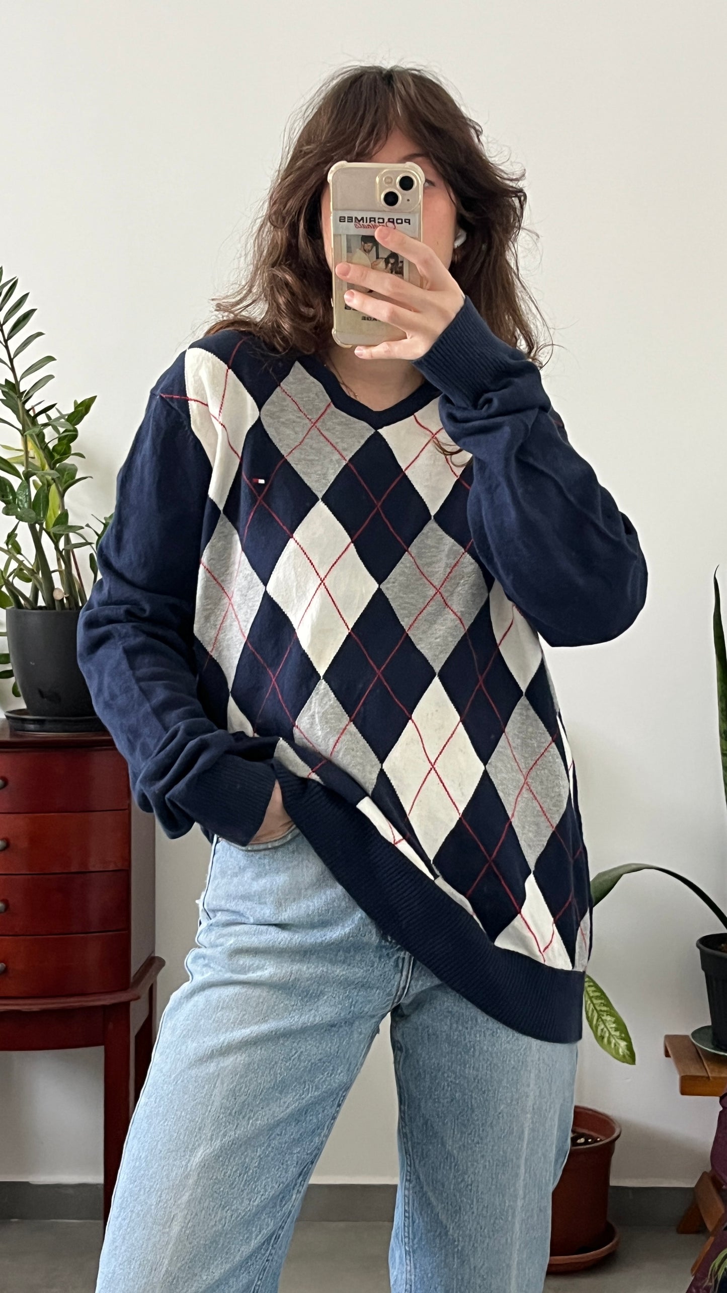 Tommy Hilfiger Argyle Sweater