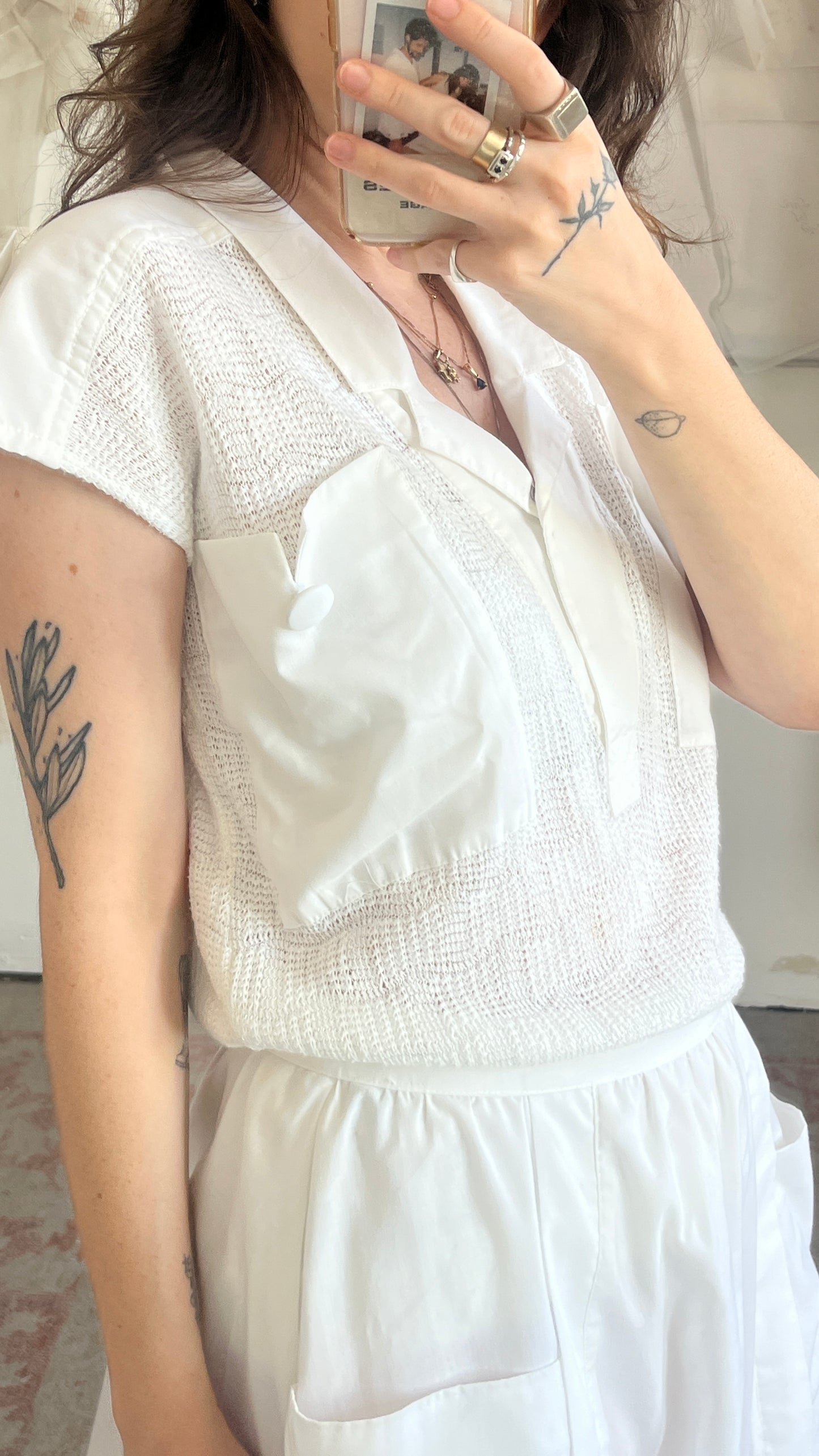 White Skirt Suit