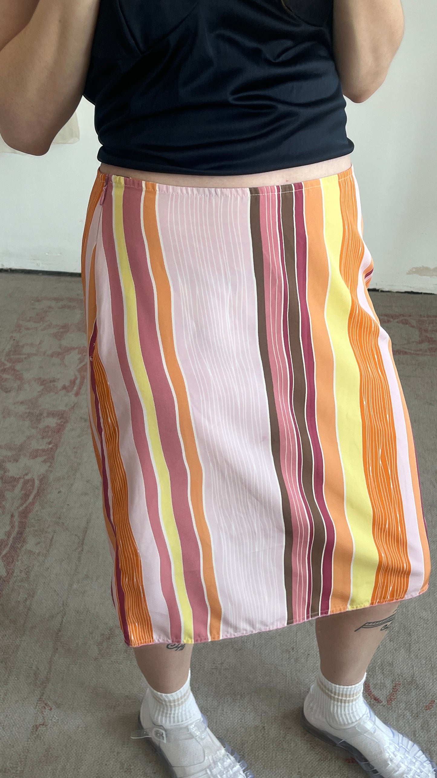 Max & Co. Striped Skirt