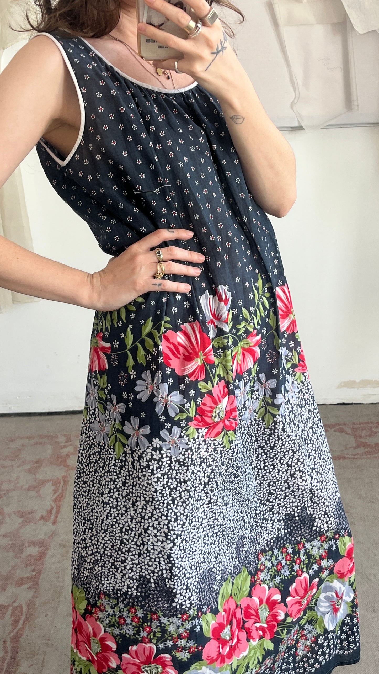 Floral Cotton Dress