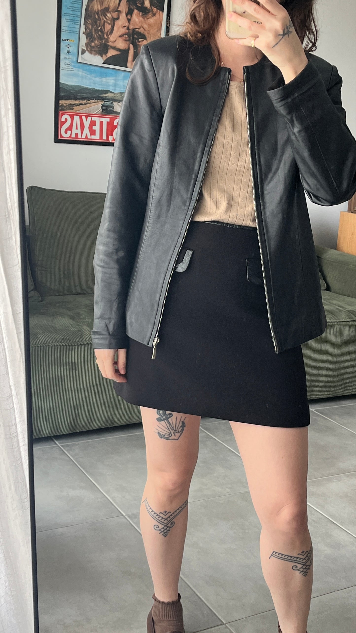 Black Mini Skirt Claudie Pierlot