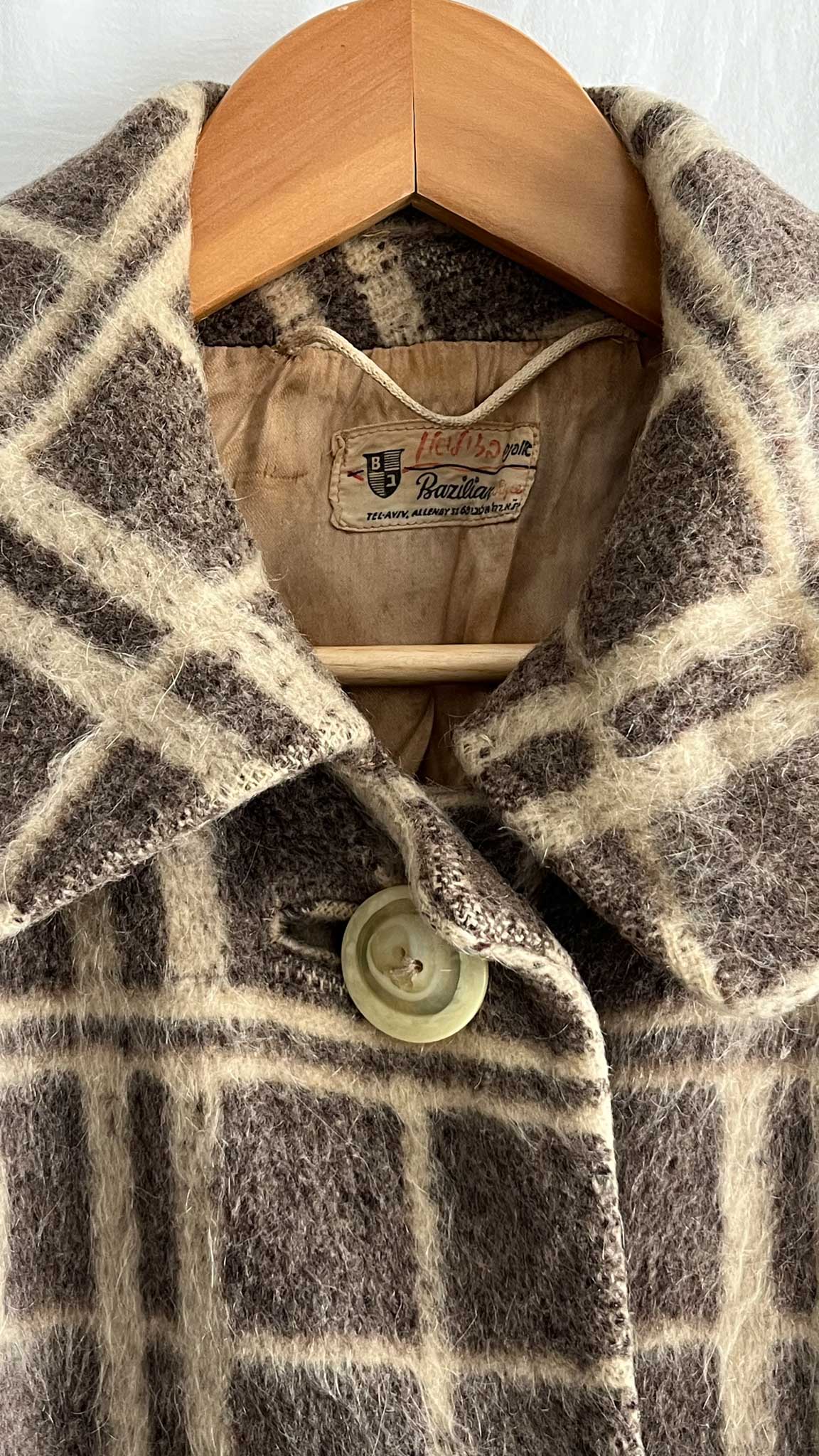 Bezilian Wool Coat 60s