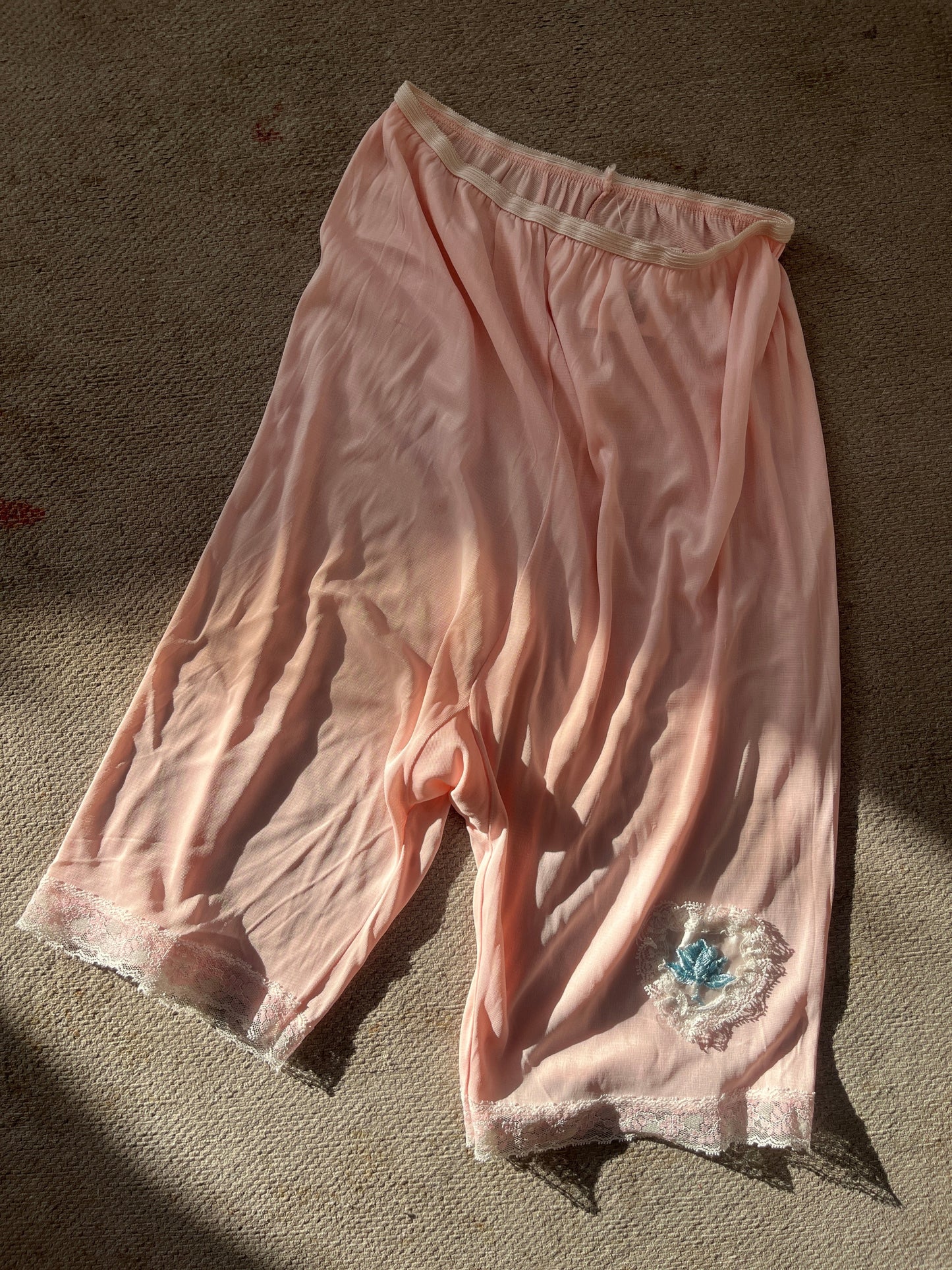 Pink Lingerie Tights