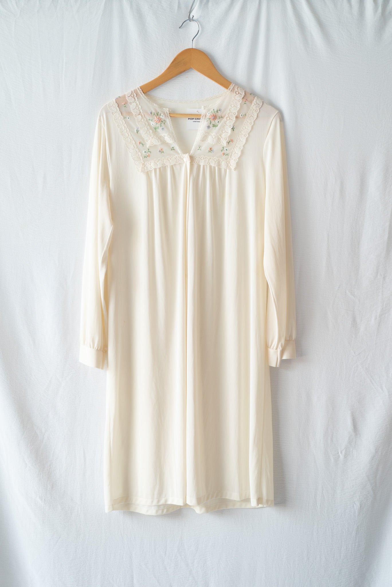 JC Penny Embroidered Floral American Nightdress