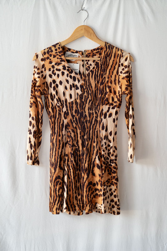 Leopard Print Mini Dress