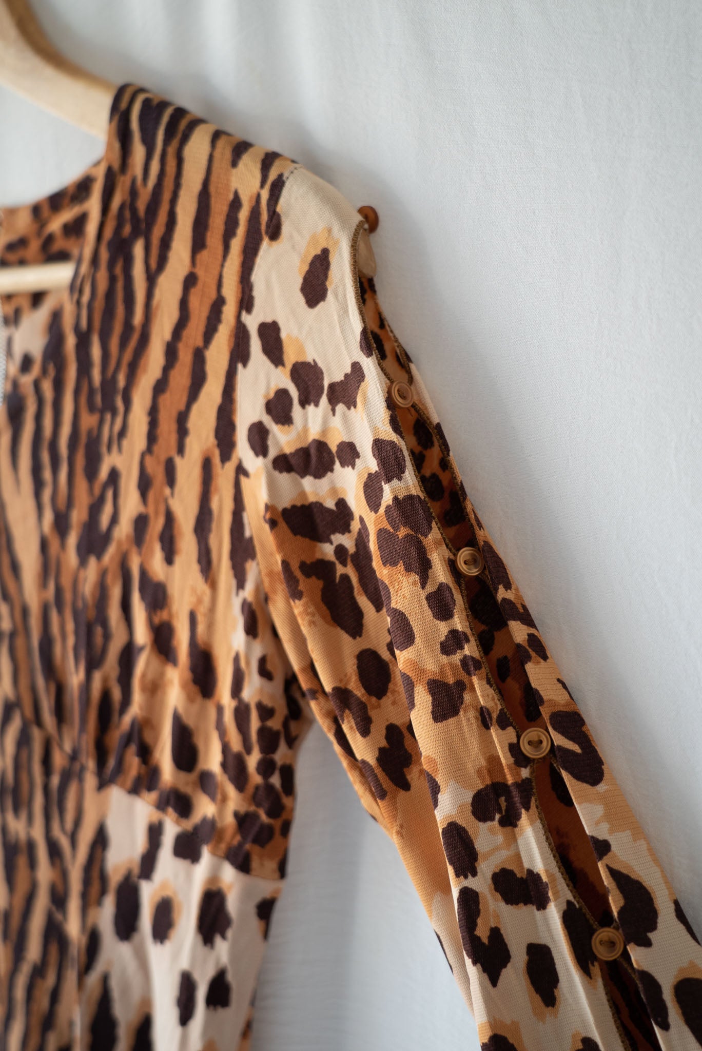 Leopard Print Mini Dress