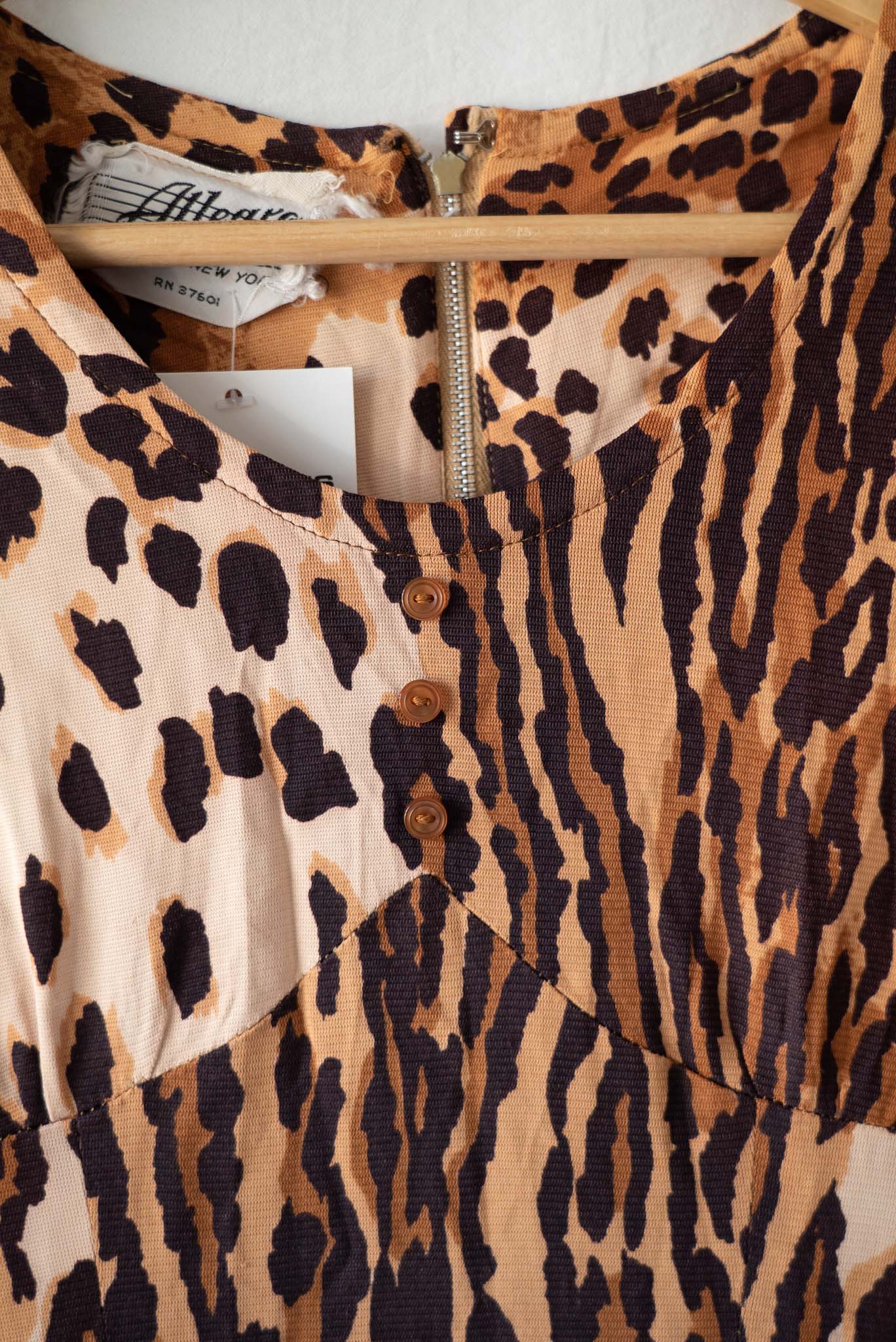 Leopard Print Mini Dress