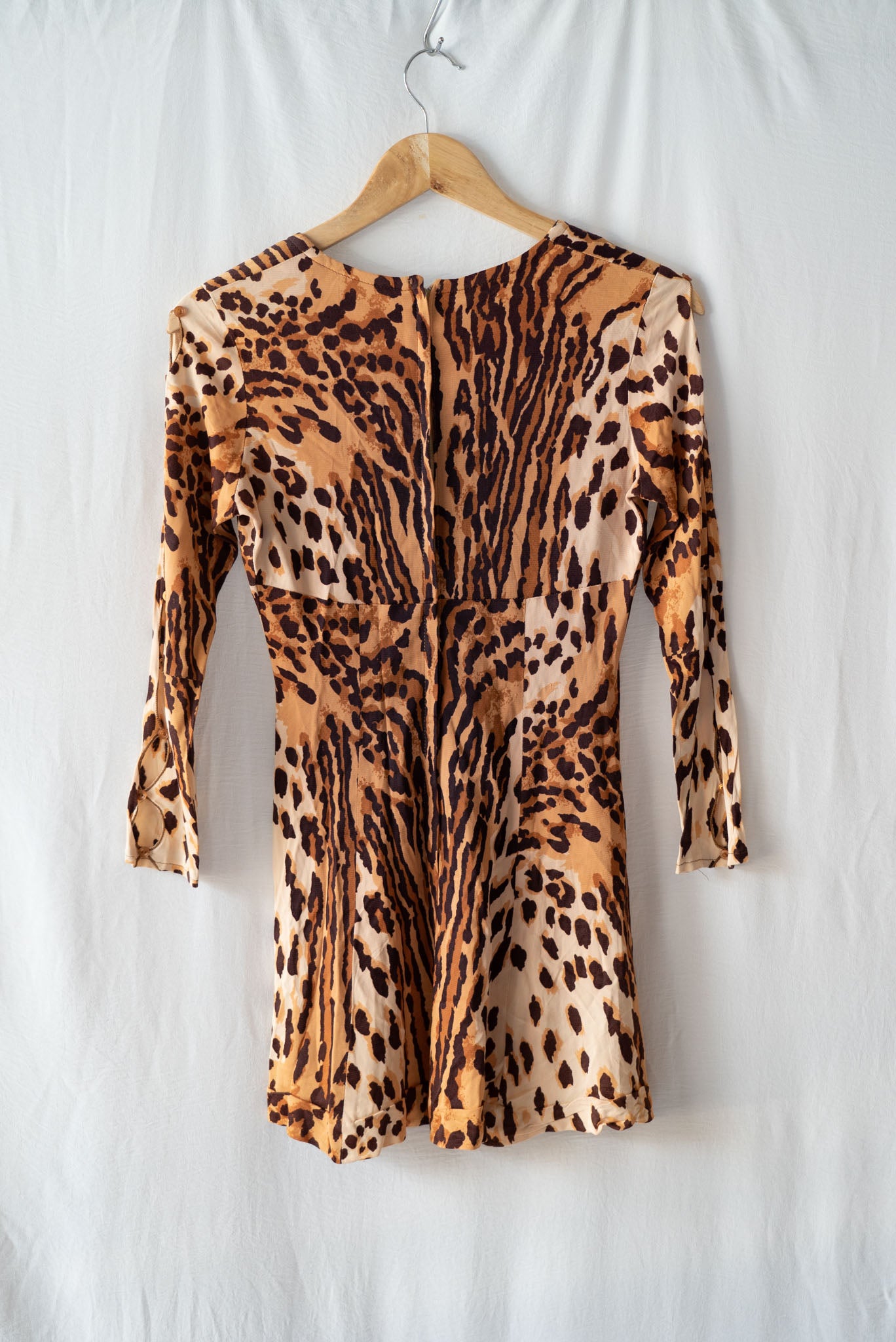 Leopard Print Mini Dress