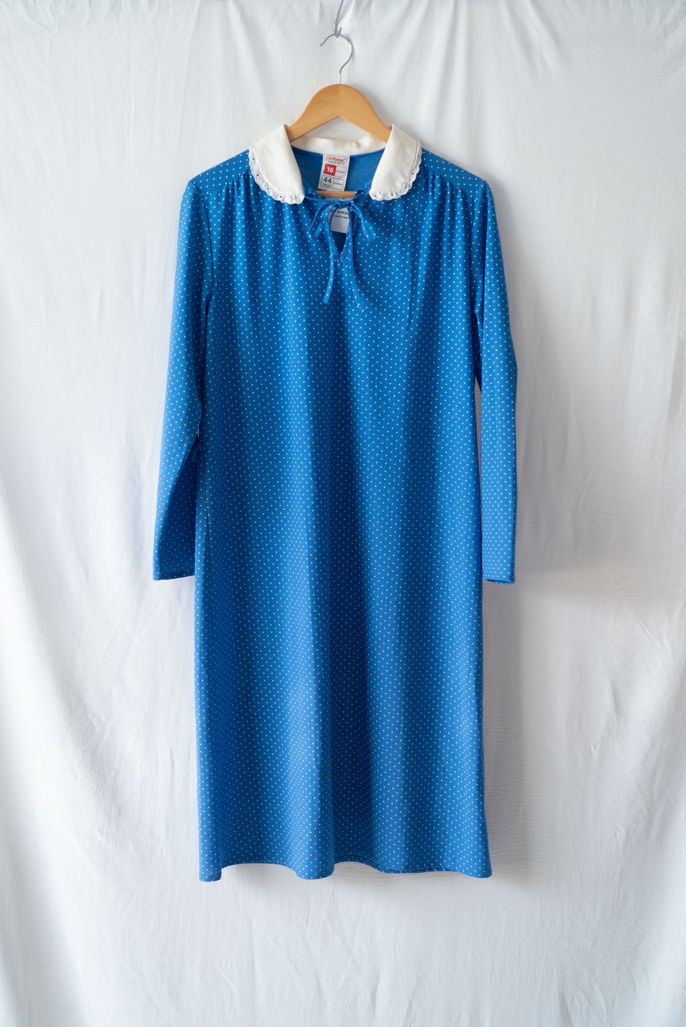 Blue Polka Dot Nightdress