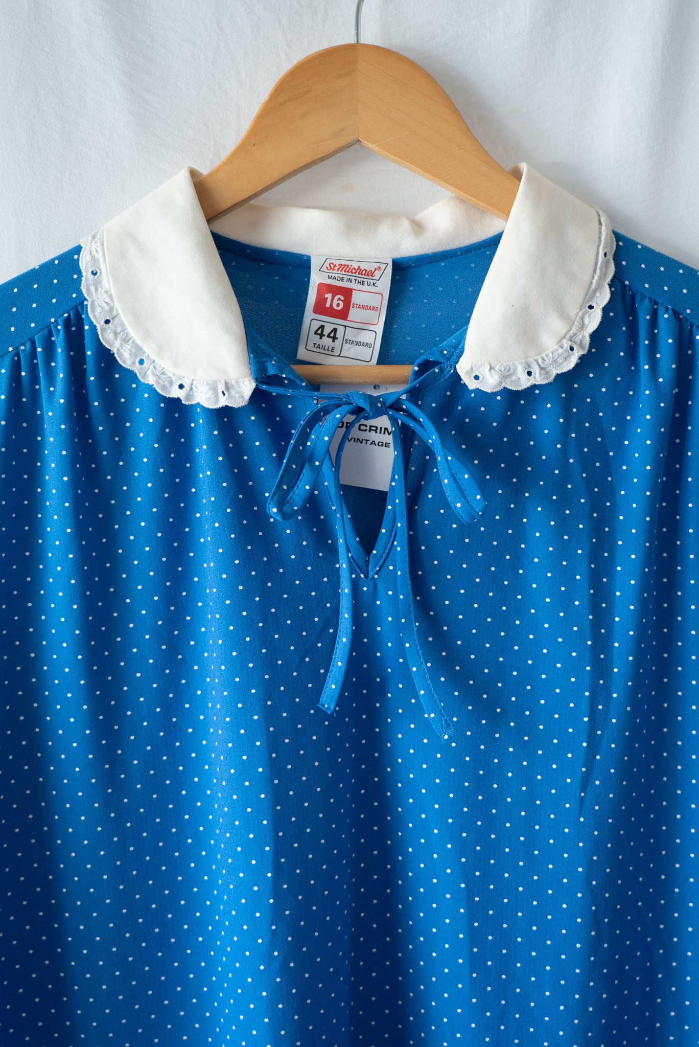 Blue Polka Dot Nightdress