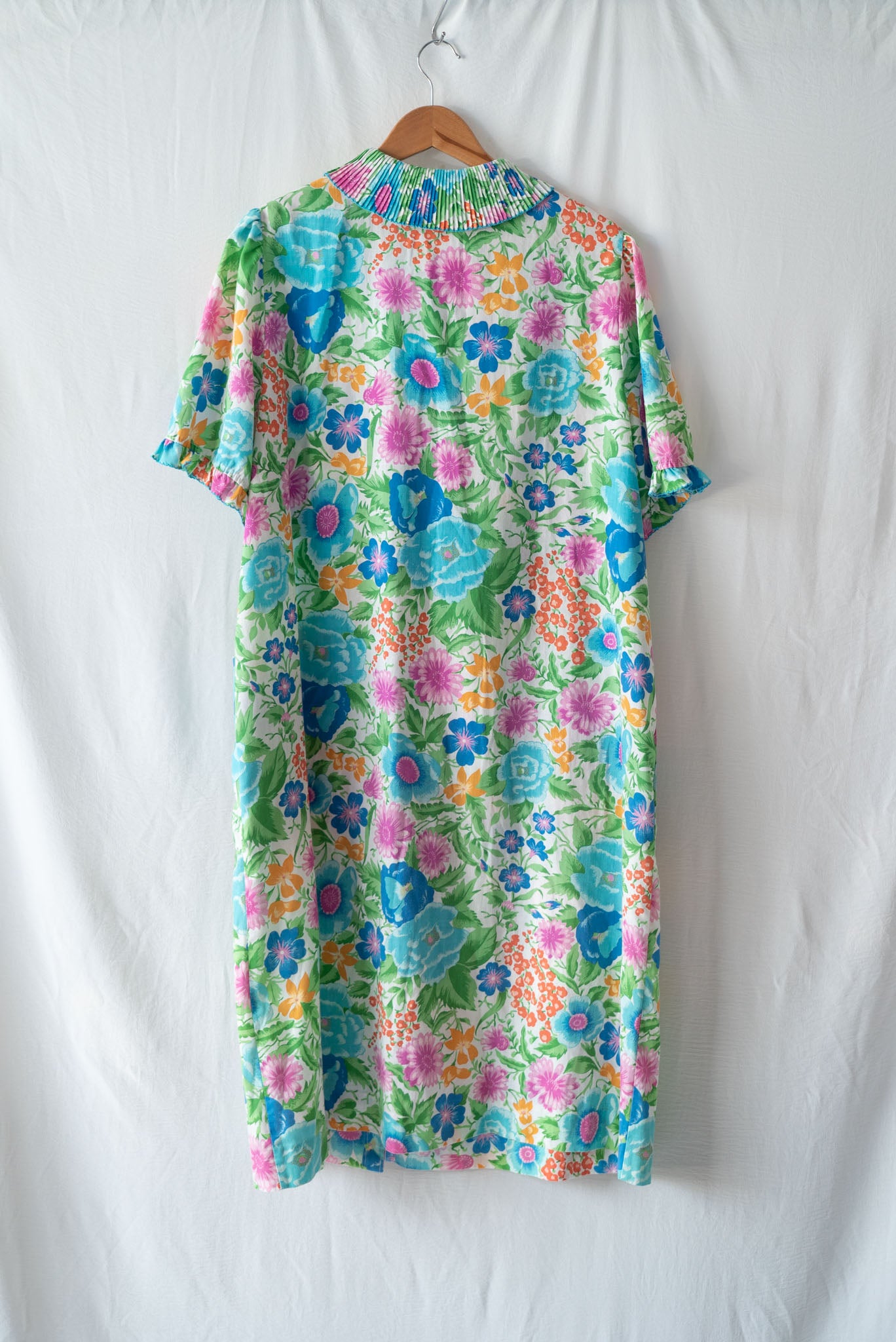 Floral Nightdress with Embroidery