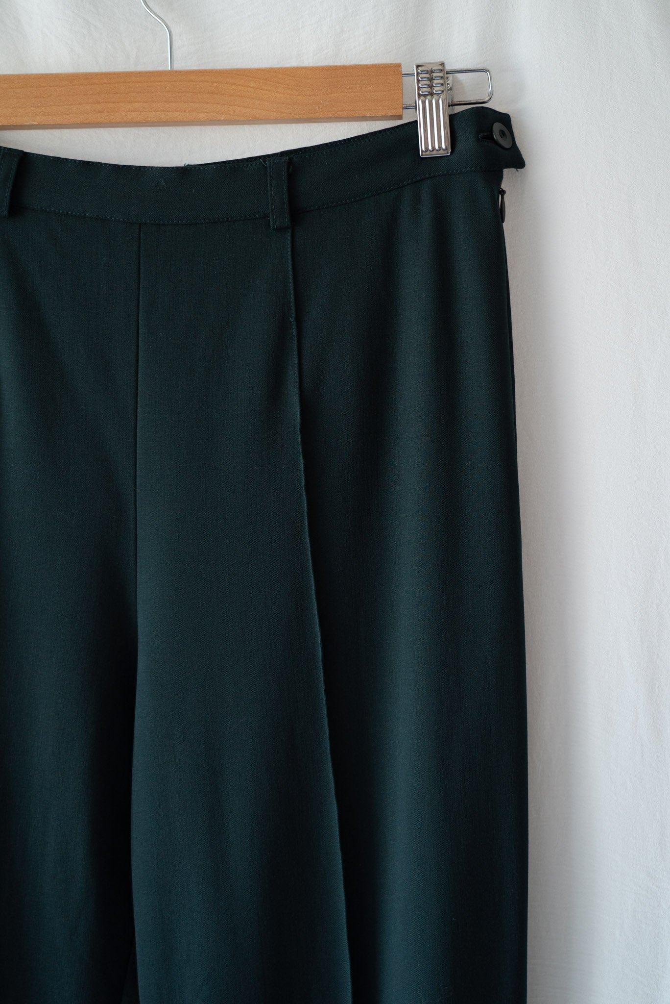 Escada Green Tailored Pants