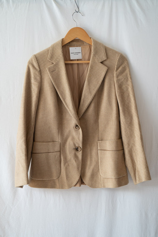 Lady Bagir Houndstooth Wool Jacket