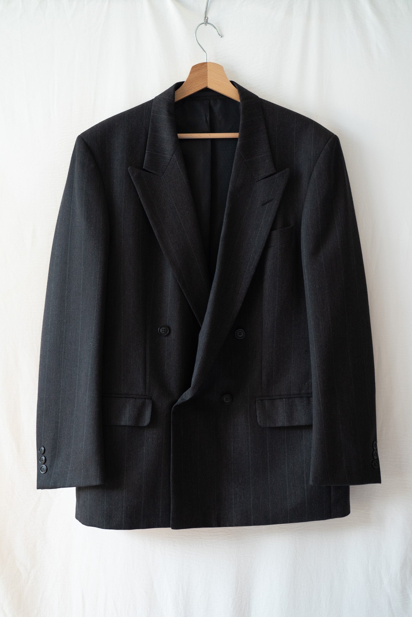 Bagir Pinstriped Double-Breasted Jacket