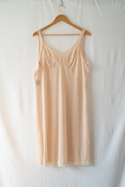 Nude slip dress