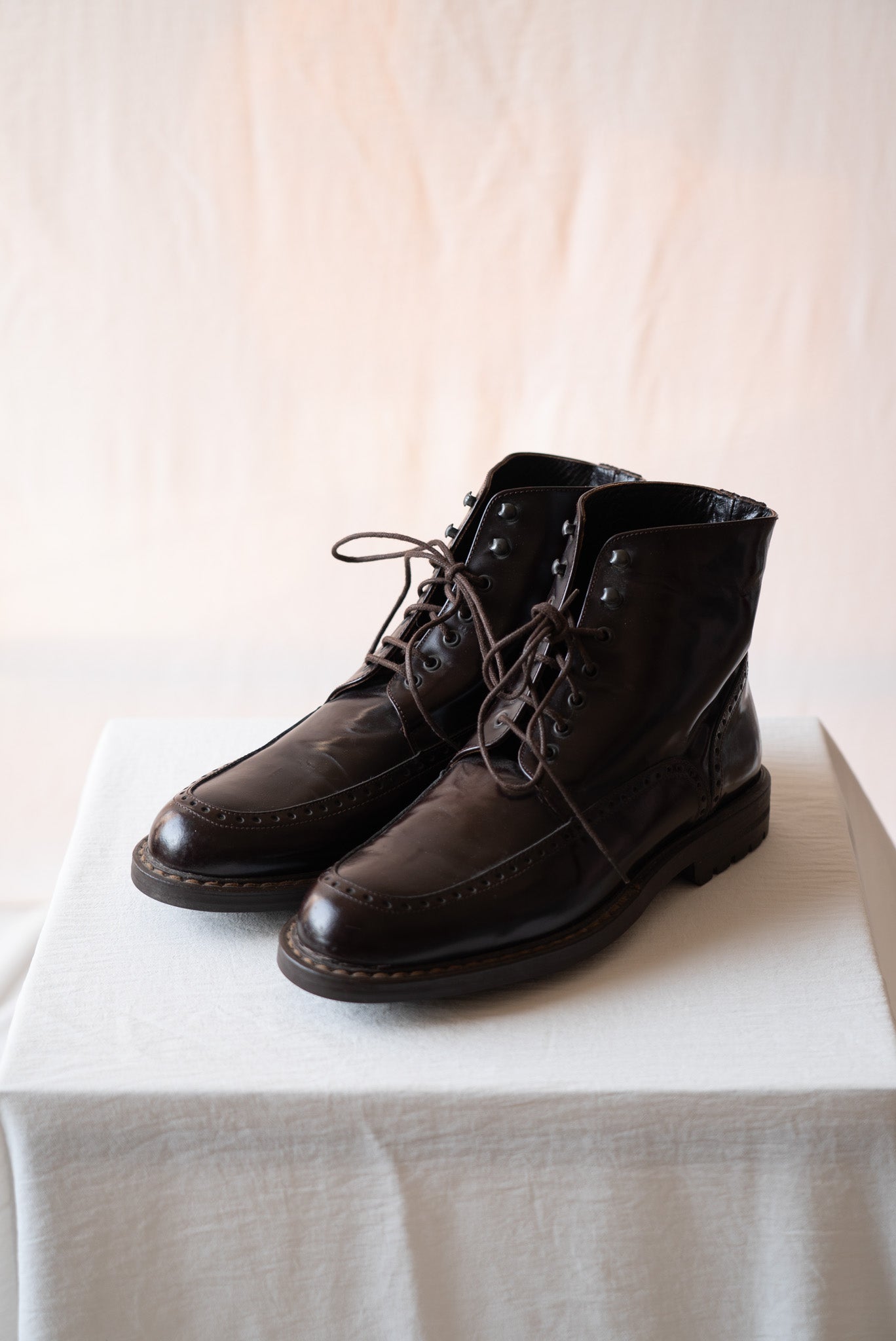 Max Mara Brown Leather Boots