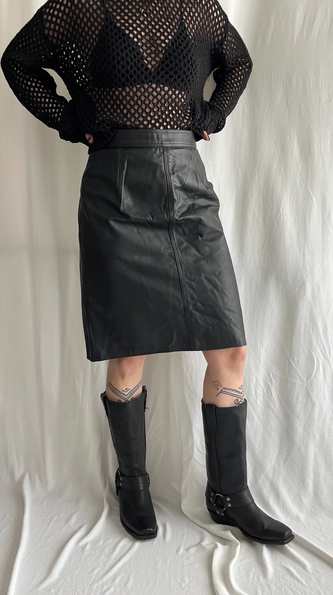Leather Skirt Maquette