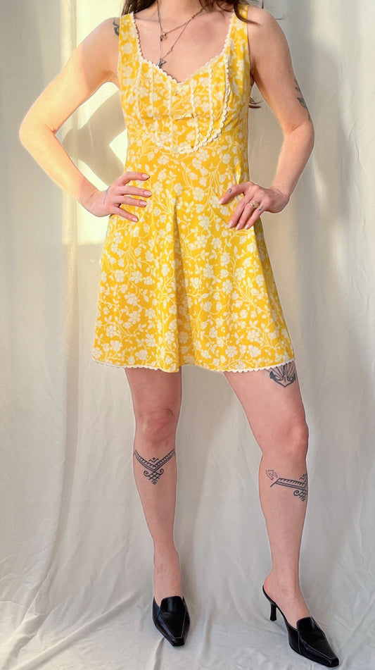 Yellow Summer Nightgown