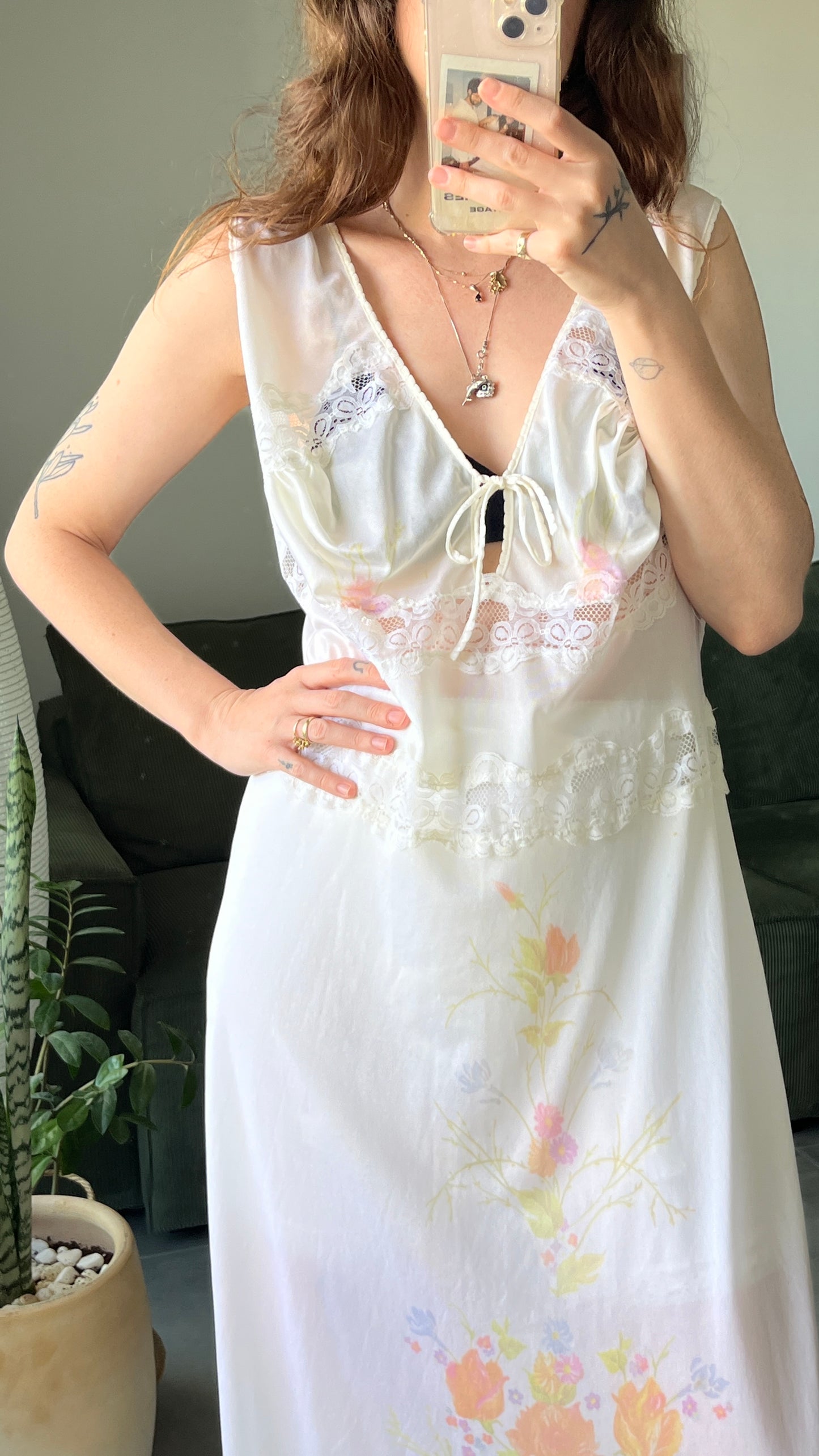 Floral Maxi Nightgown
