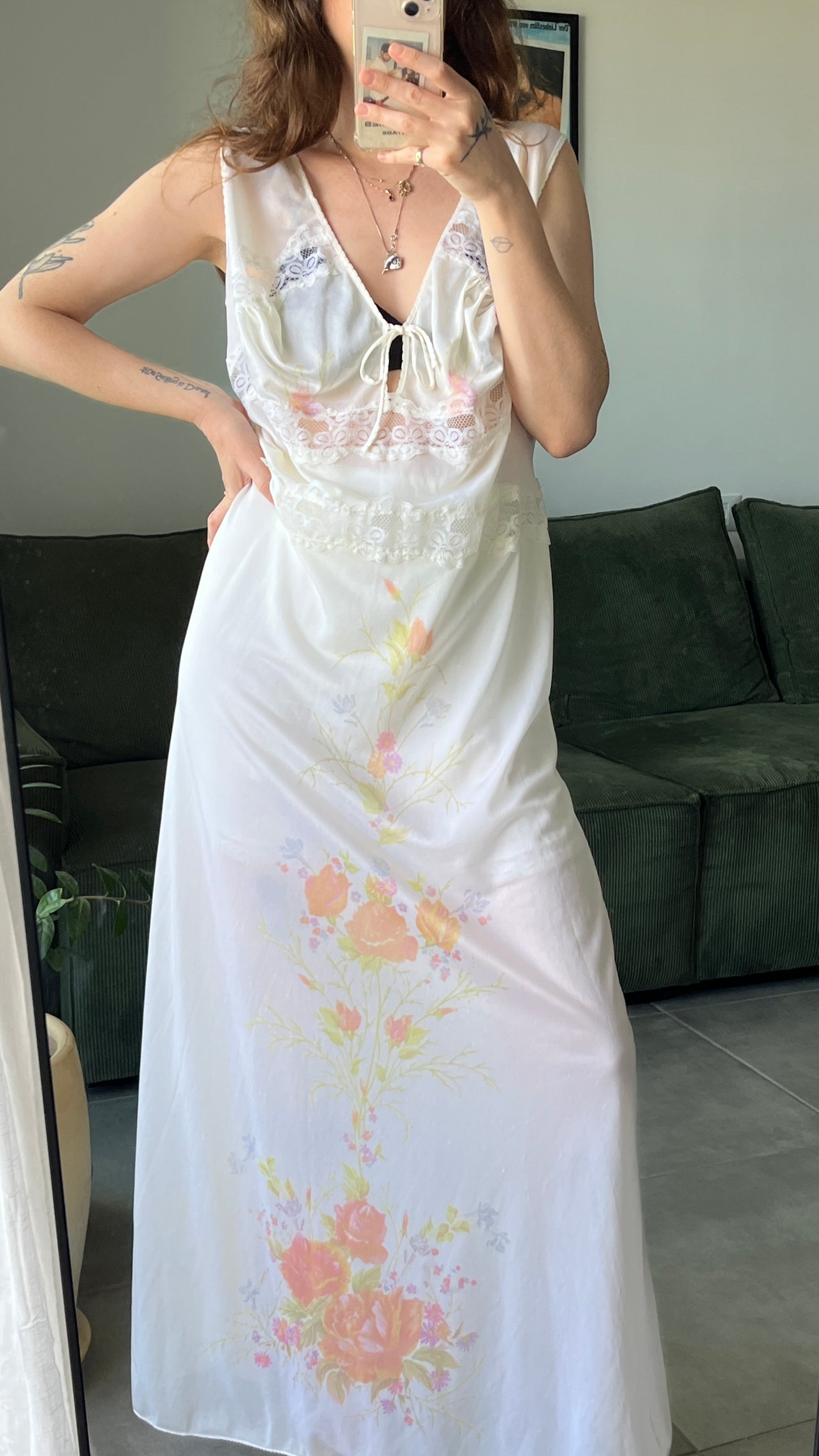 Floral Maxi Nightgown