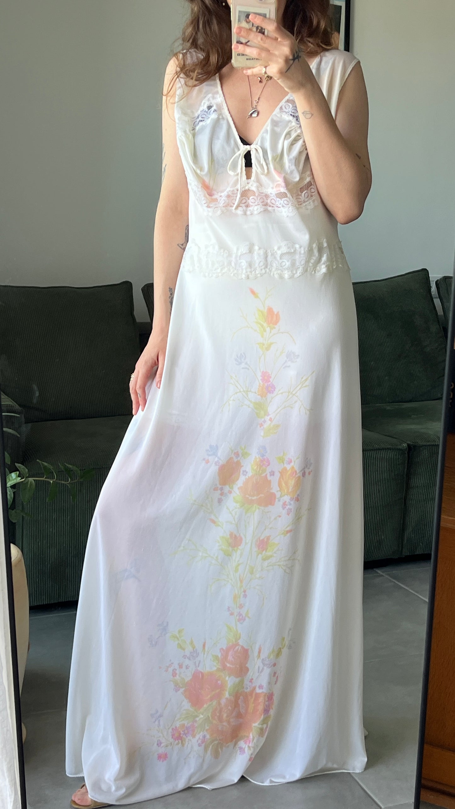 Floral Maxi Nightgown