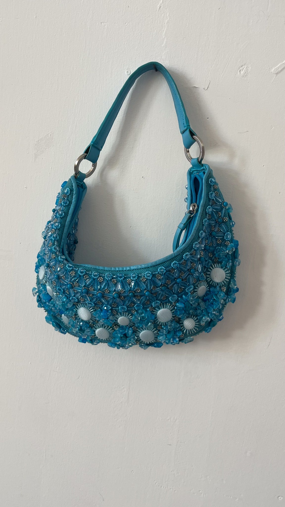 Beaded Shoulder Bag Ann Taylor Y2K