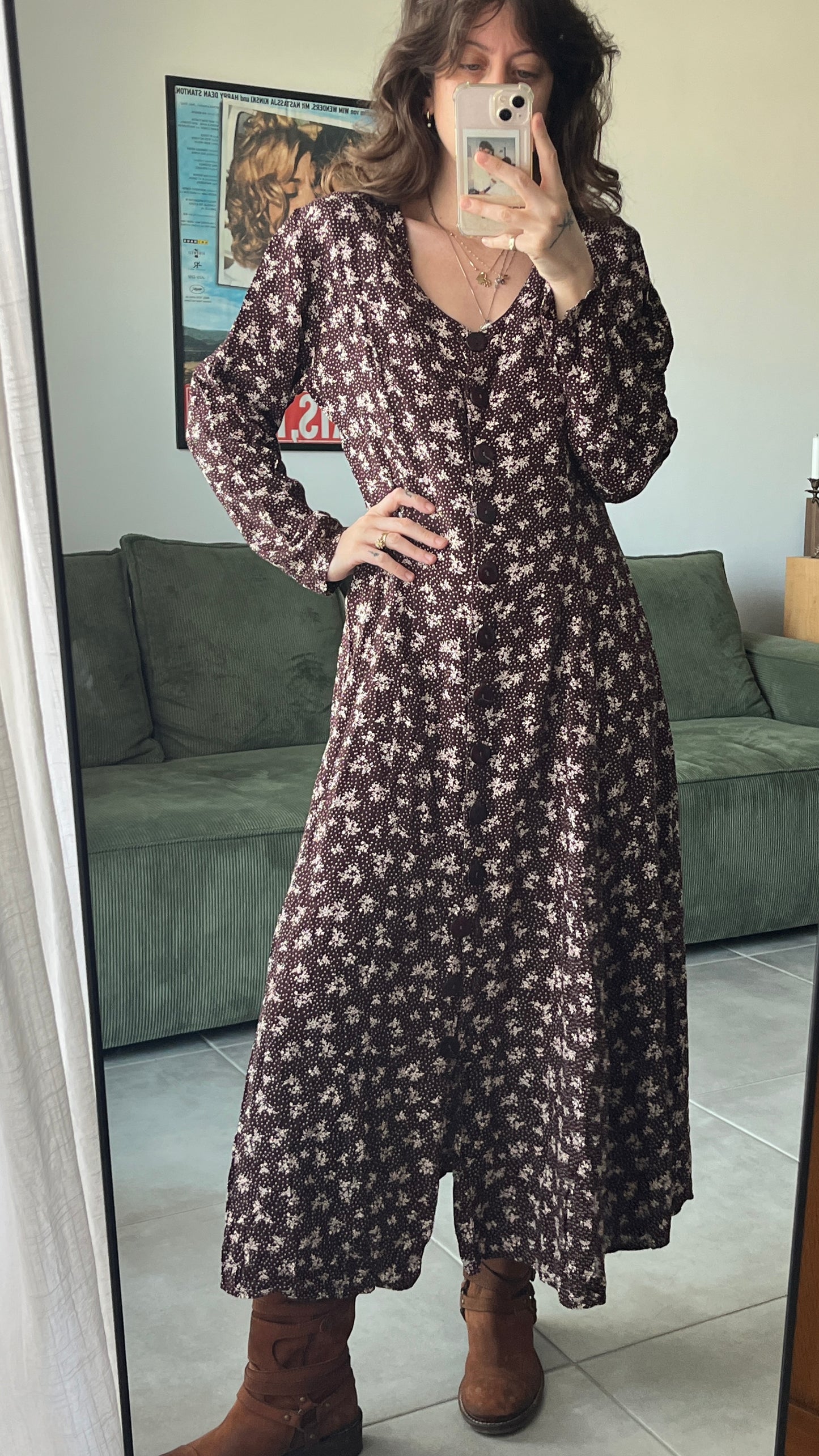 Long Floral Dress