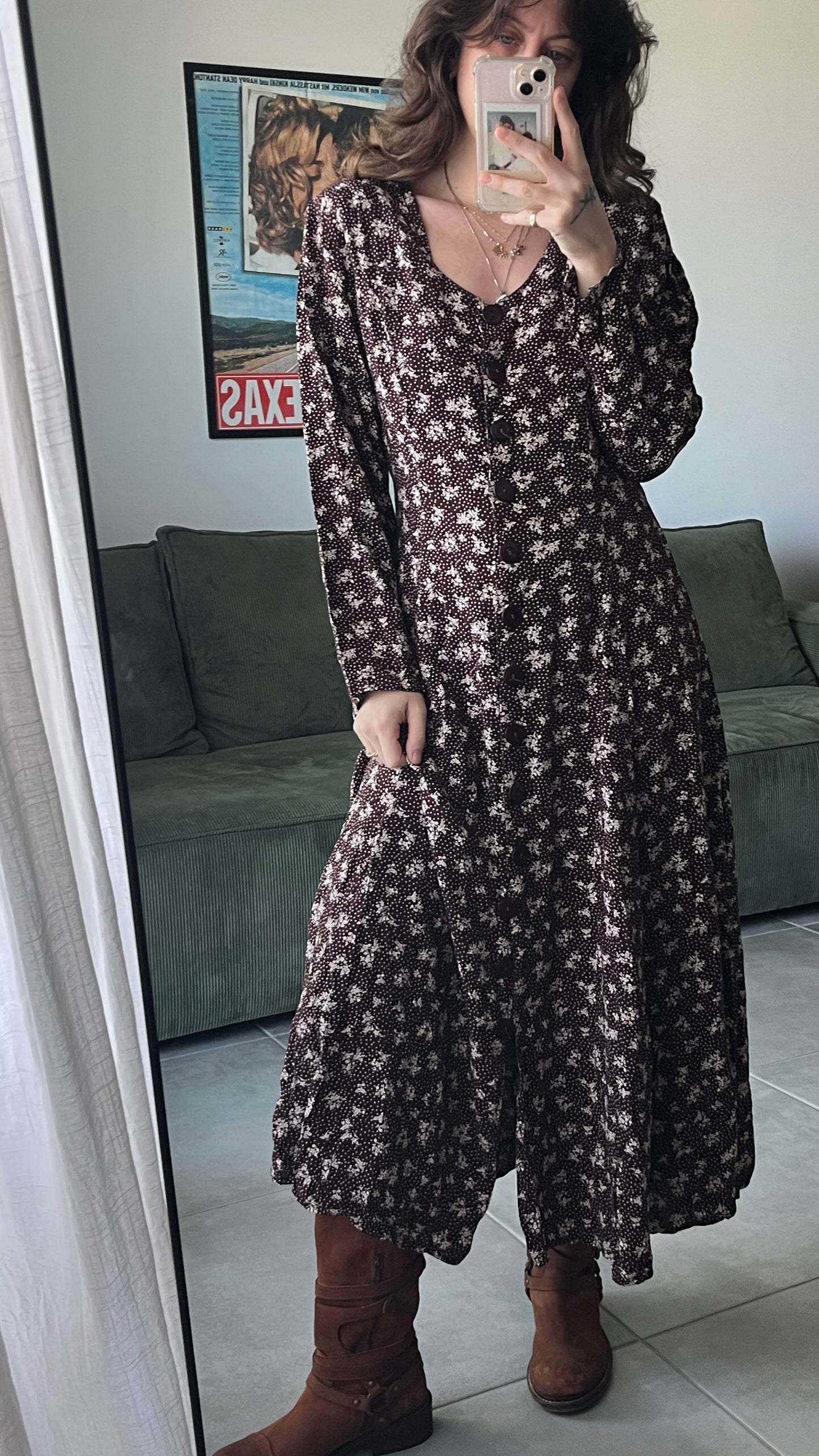 Long Floral Dress