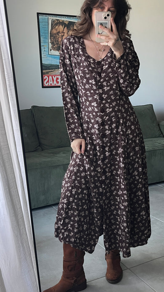 Long Floral Dress