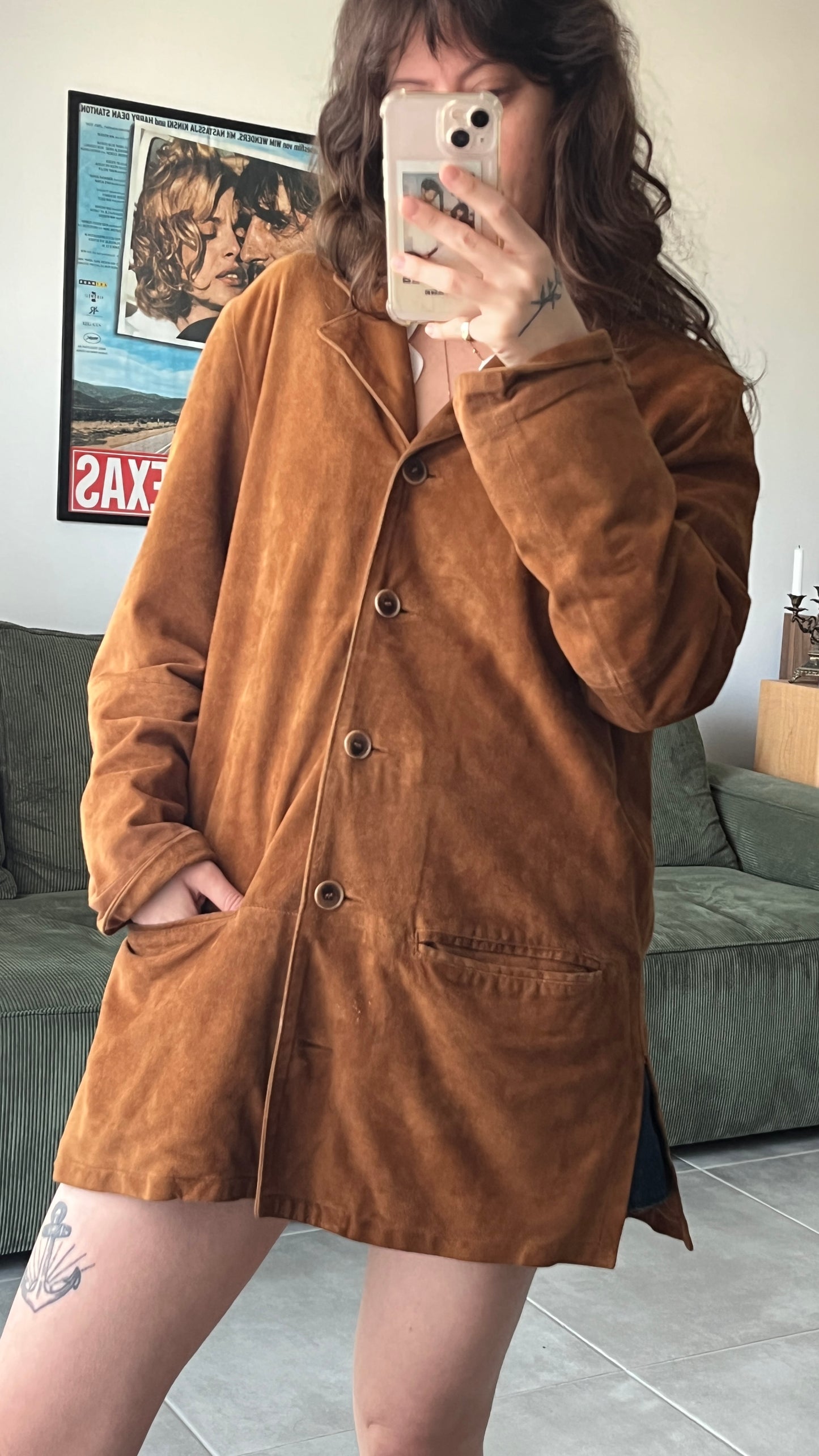 Brown Suede Jacket