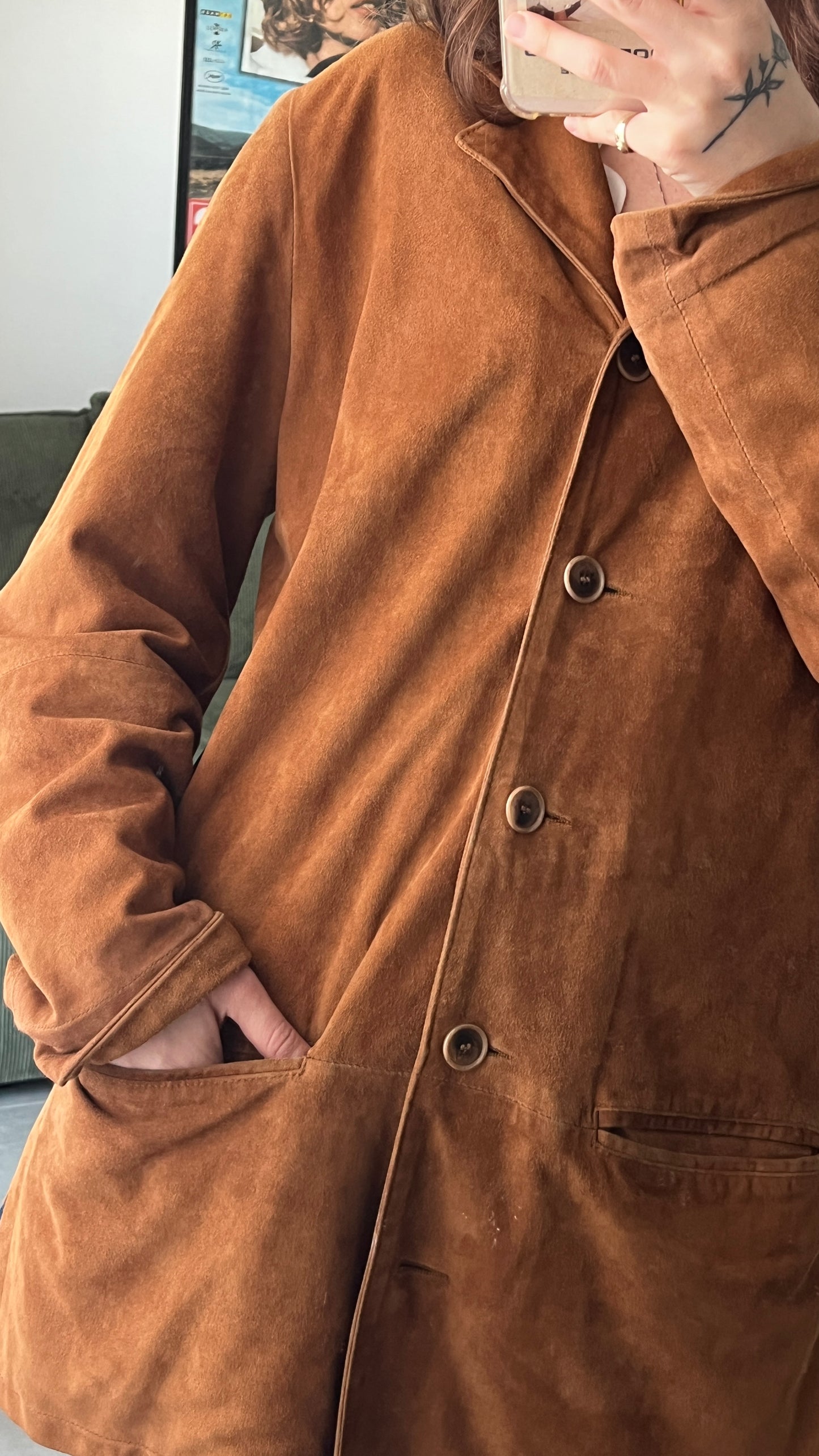 Brown Suede Jacket
