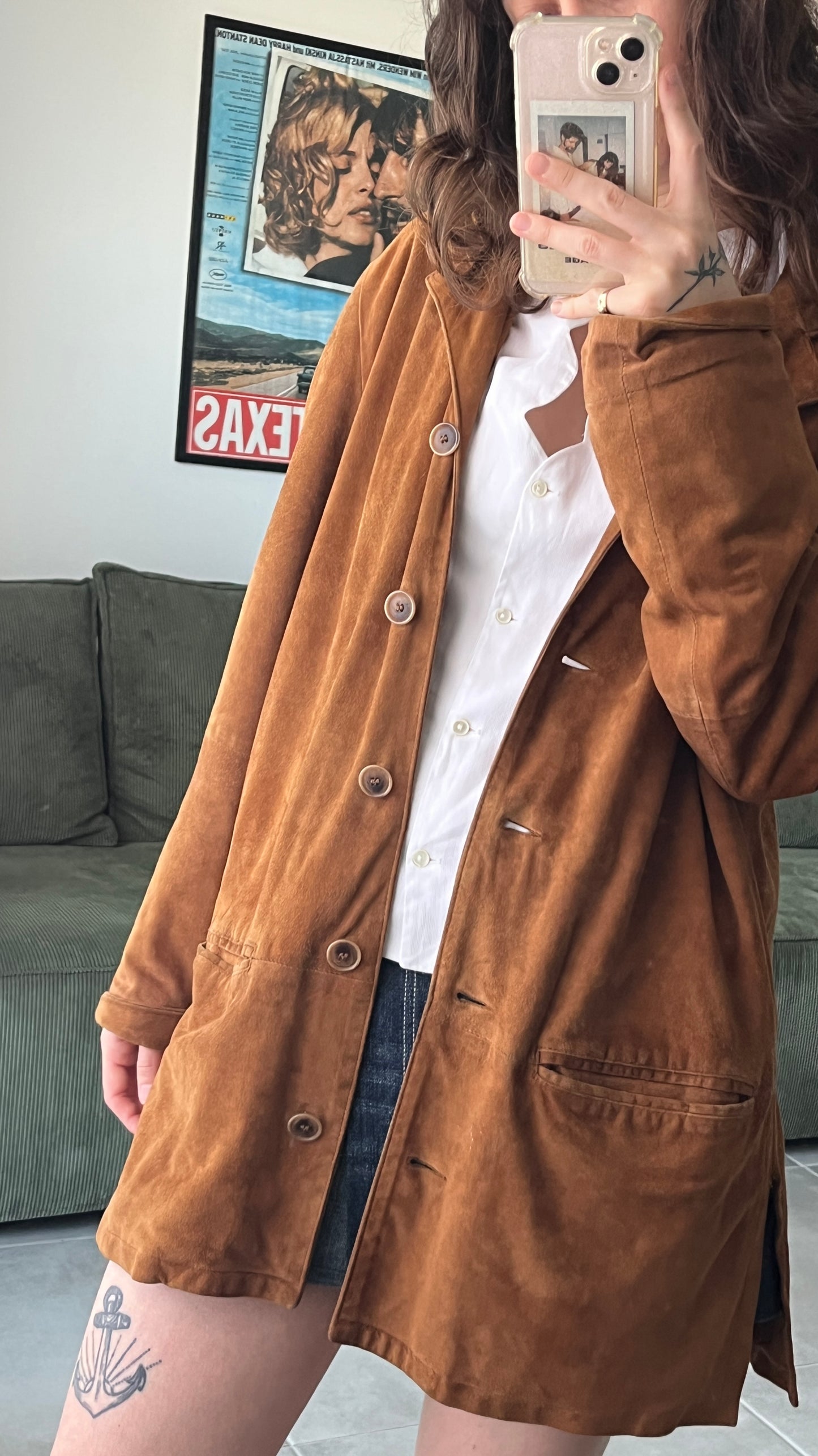 Brown Suede Jacket