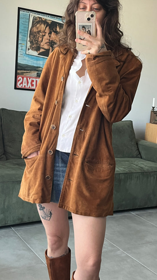 Brown Suede Jacket